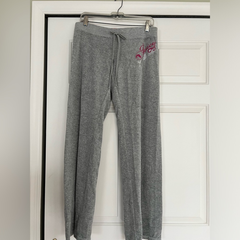 Grey Terry Drawstring Pant
